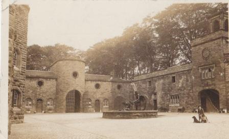 Winstanley courtyard (date unknown, probably Victorian)